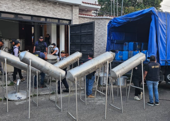 Según las autoridades, este allanamiento también se realizó pare esclarecer otros hechos criminales. / Foto: MAGA