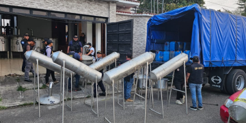 Según las autoridades, este allanamiento también se realizó pare esclarecer otros hechos criminales. / Foto: MAGA