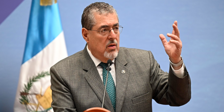 Presidente Bernardo Arévalo.