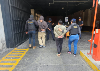 La Policía Nacional Civil reafirma su compromiso en el combate a estructuras criminales. / Foto: PNC