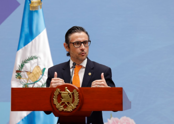 Procurador resaltó el deber de los guatemaltecos de defender la constitución./Foto: Gilber García.