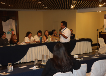 Conadi imparte capacitaciones sobre personas con discapacidad a comunicadores del CIV./Foto: CIV.