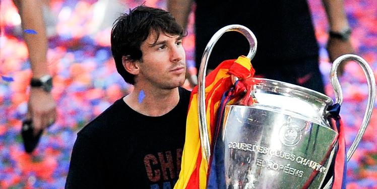 La Champions no olvida al niño que la hizo soñar: tributo conmovedor a Messi, el eterno 10