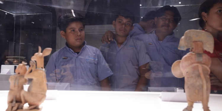 Mineduc lanza programa Mi escuela viaja al Museo. (Foto: Dickens Zamora)