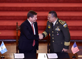 Guatemala y Estados Unidos están alineados en su propósito de impulsar el desarrollo sostenible. / Foto: Daniel Ordoñez.