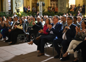 El Festival Centroamérica Cuenta 2025 finalizó con un diálogo entre el presidente Bernardo Arévalo y la periodista española Pepa Bueno. (Foto: Byron de la Cruz)