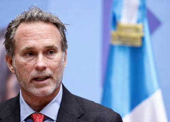 Director del Inguat, Harris Whitbeck. / Foto: Daniel Ordoñez.