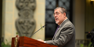 Presidente Bernardo Arévalo. / Foto: Byron de la Cruz.