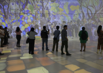 Embajada de México en Guatemala realiza exposición inmersiva de Frida Kahlo y Diego Rivera. (Foto: DCA)
