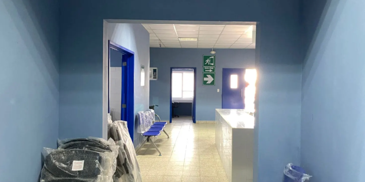Remodelan y amplían el Centro de Salud de Raxruhá, Alta Verapaz. (Foto: MSPAS)