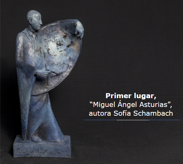 1.Primer lugar: Miguel Ángel Asturias, autora Sofía Schambach