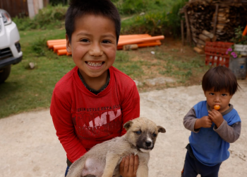 La iniciativa Mano a Mano implementó todas sus intervenciones en aldea La Florida./Foto: Gilber García.