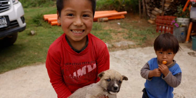 La iniciativa Mano a Mano implementó todas sus intervenciones en aldea La Florida./Foto: Gilber García.