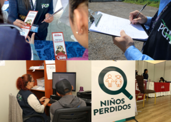 La coordinación interinstitucional es clave en la búsqueda de menores desaparecidos. / Foto: PGN