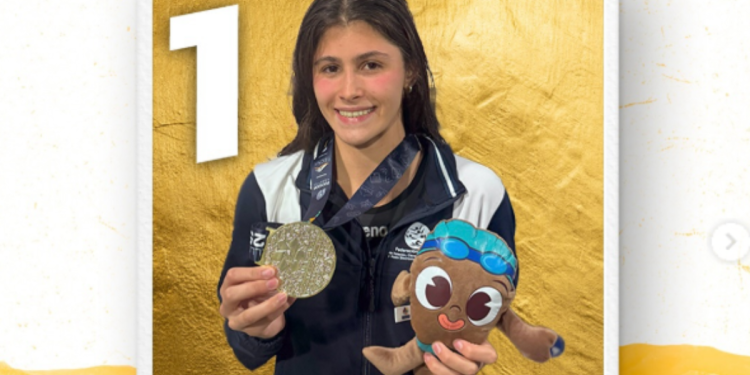 Guatemala surca las aguas colombianas y brilla en los PanAm Aquatics 2025