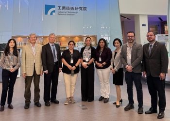 La delegación guatemalteca que viajó a Taiwán para conocer el ecosistema de semiconductores de ese país asiático.