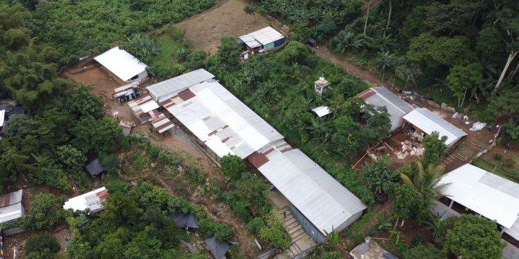 La escuela del caserío El Porvenir, Colomba Costa Cuca, Quetzaltenango, será sometida a un proceso de remozamiento integral.