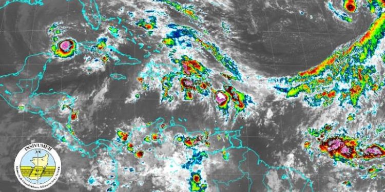 El Insivume prevé una temperada de ciclones activa, aun así, no se prevé que impacte de manera directa al país.