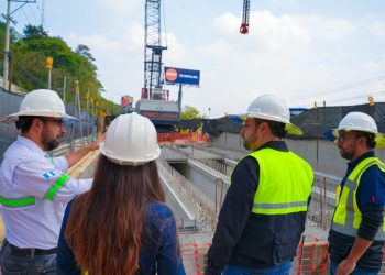 Durante los últimos tres meses se han acelerado los trabajos en el km.11.5 de la ruta a El Salvador.