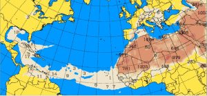 El Insivume informó sobre el ingreso este jueves de una masa de polvo del Sahara al país.