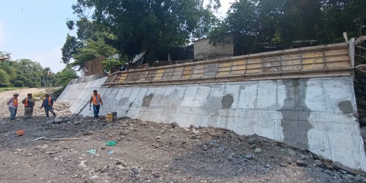 Finalizó la construcción de la subestructura del puente. / Foto: CIV.
