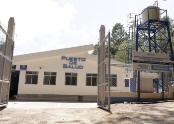 Puesto de Salud de El Tzalay. / Foto: Gobierno de Guatemala.
