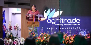 Durante el acto de lanzamiento, se contó con la presencia de Mayra Motta, viceministra de Sanidad Agropecuaria y Regulaciones. / Foto: MAGA