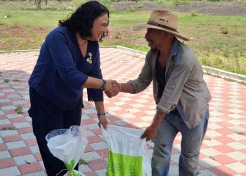 Entregan semillas a agricultores de Agua Blanca, Santa Catarina Mita y Asunción Mita