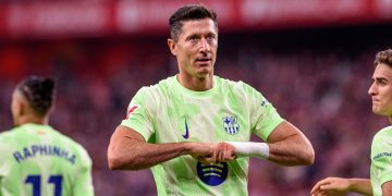 ¡Centenario letal! Robert Lewangoalski alcanza los 100 goles con el Barcelona