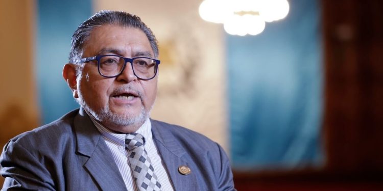 Mynor Estrada renuncia a su cargo en el MAGA. / Foto Dickéns Zamora.