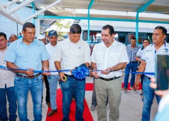 Inauguran proyecto de mejoramiento de sistema de agua potable en Melchor de Mencos