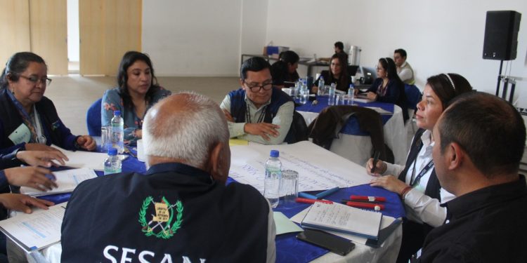 Realizan taller para la construcción de agendas territoriales en seguridad alimentaria y nutricional en Totonicapán
