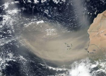 El polvo del Sahara cumple funciones en los procesos biogeoquímicos del planeta. / Foto: EFE.