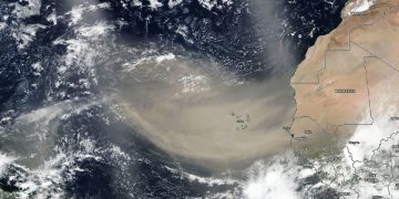 El polvo del Sahara cumple funciones en los procesos biogeoquímicos del planeta. / Foto: EFE.