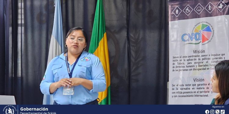 Brindan capacitación sobre derechos de las personas con discapacidad en Sololá