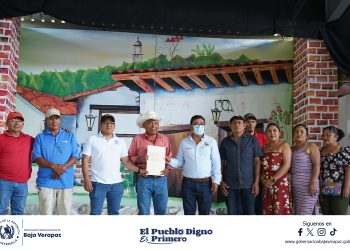Firman convenio para mejoramiento de alcantarillado en San Jerónimo, Baja Verapaz