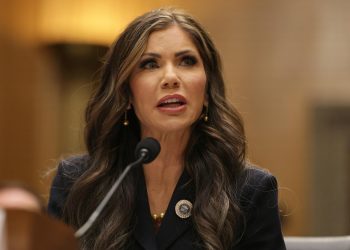 Kristi Noem, secretaria de Seguridad Nacional de Estados Unidos. / Foto: EFE.