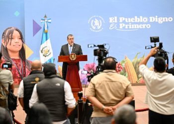 El presidente Bernardo Arévalo habla sobre la seguridad en la frontera con México.