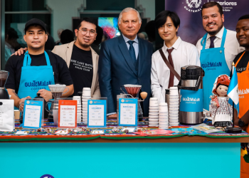 Café guatemalteco participó en evento de degustación en Doha, Qatar