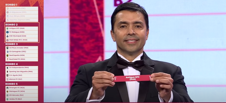 Cómo quedaron los grupos de la Copa Centroamericana 2025