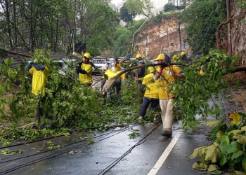 Conred brinda atención a emergencias por lluvias./Foto: Conred.