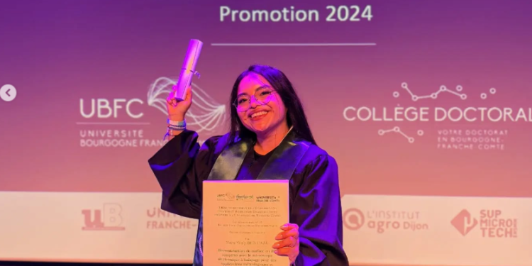 La presidenta en funciones destaca la trayectoria de la guatemalteca Yucely Beb Caal. (Foto: Instagram)