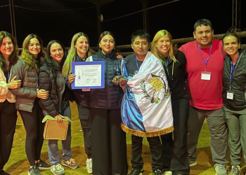 Mineduc felicita a grupo de estudiantes tras ganar primer lugar en competencia internacional de Iniciativa CADENA. (Foto: Mineduc)