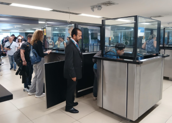 Con la donación de 16 módulos, China (Taiwán) contribuye al mejoramiento del AILA./Foto: DGAC.