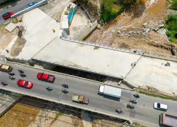Ampliación del puente Tubac es reactivada./Foto: CIV.