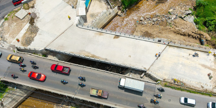 Ampliación del puente Tubac es reactivada./Foto: CIV.
