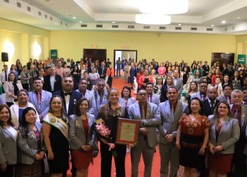 Ministra de Educación recibe distinción por su trayectoria. (Foto: Mineduc)