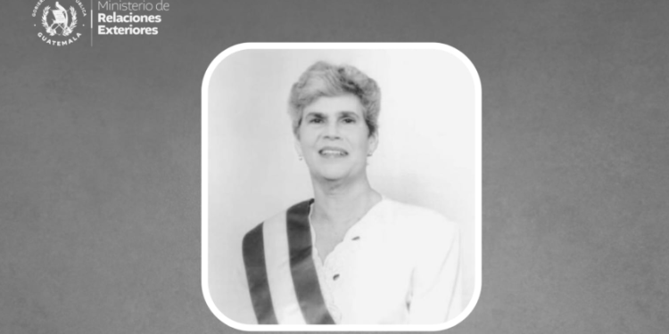 El ministerio de Relaciones Exteriores lamentó la muerte de la expresidenta de Nicaragua. (Foto: Minex)