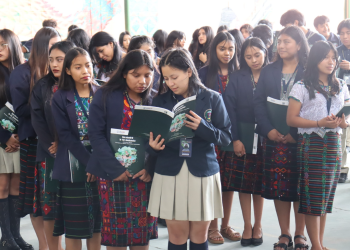 Idioma awakateko es impulsado por la ALMG./Foto: ALMG.