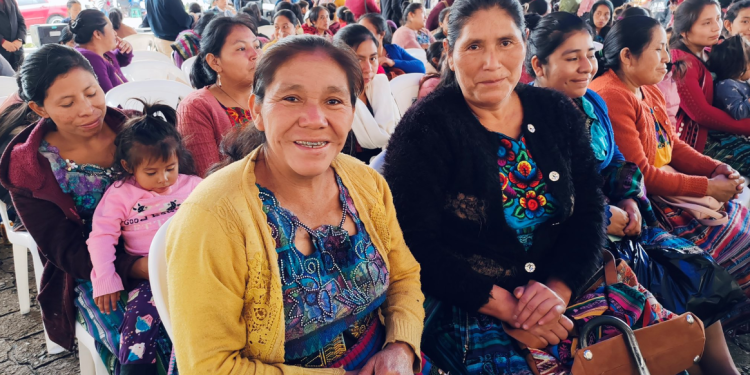 249 familias de Patzité, Quiché, se benefician ahora con el programa Bono Social. / Foto: Mides.